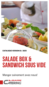 Salade box & sandwich sous vide